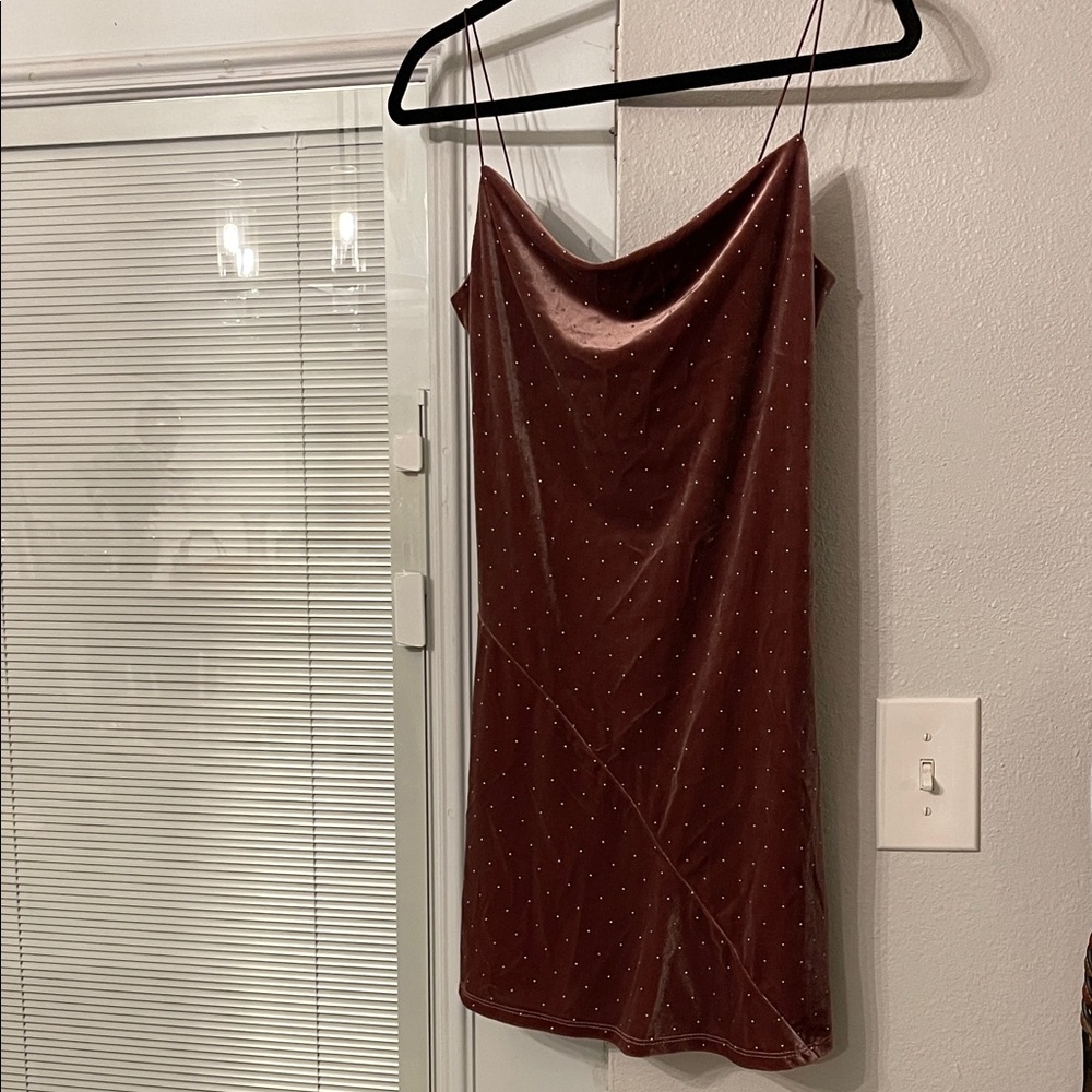 Velvet Mini Dress